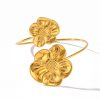 FLORAL CUFF BANGLE